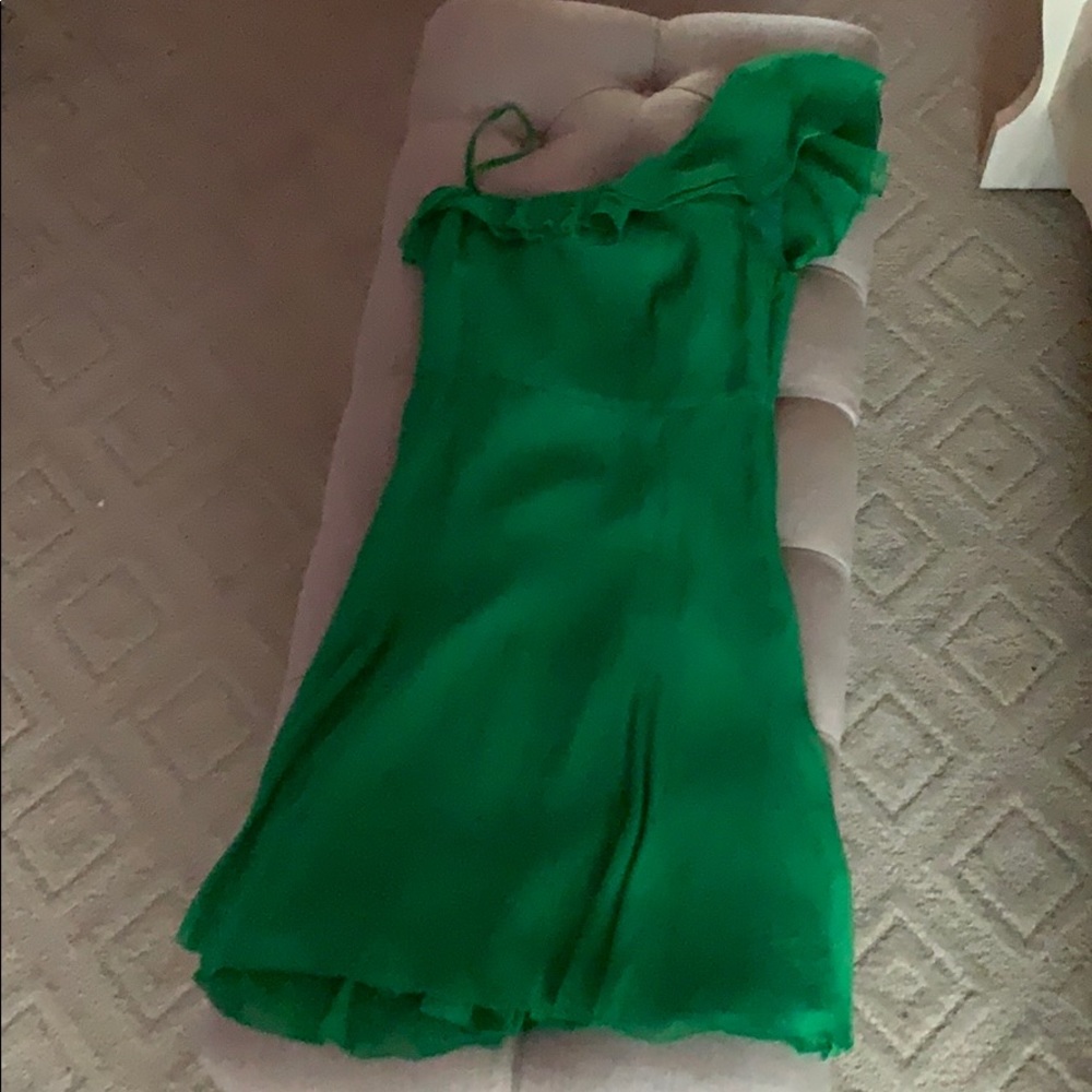 Armani Exchange Size 2 Green Dress